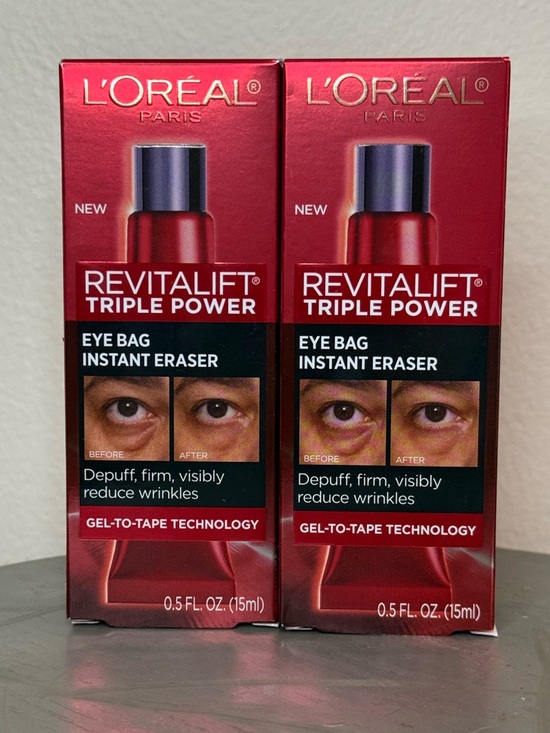 L'Oreal Other - L'Oreal Revitalift Triple Power Eye Bag Instant Eraser - Red